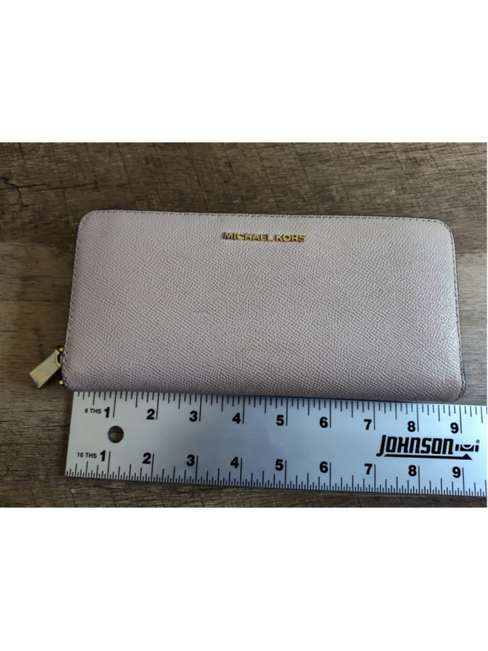 Women's Michael Kors Zip Around Wallet, Pink, One Size